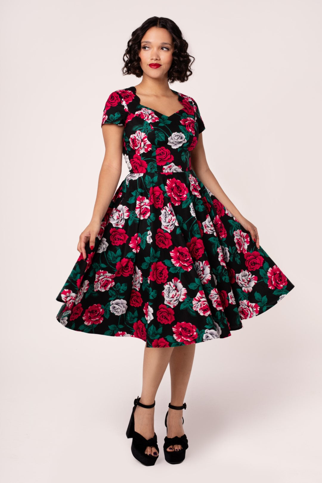 Paint Me Roses Dress